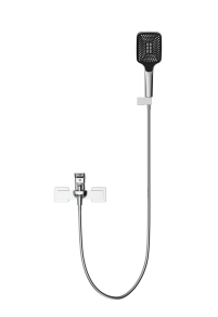 Смеситель для ванны Qtap Capricorn с душевым гарнитуром Chrome (k35) QTCAP3060102C48222 - 3 фото