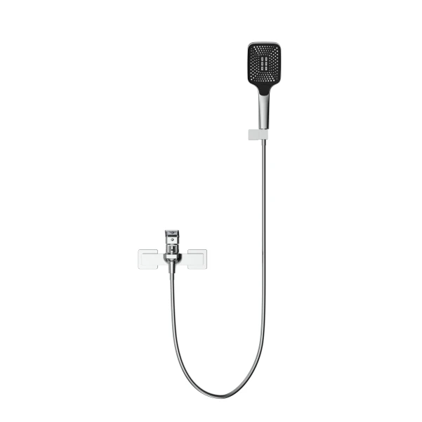 Смеситель для ванны Qtap Capricorn с душевым гарнитуром Chrome (k35) QTCAP3060102C48222 - 2 фото