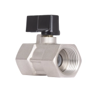 Кран шаровой "мини" Thermo Alliance Forte 1/2" ВР SF265W15 - 2 фото