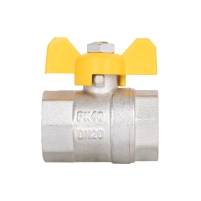 Кран кульовий Thermo Alliance Base 3/4" ВР для газу (метелик) SD602G20 - 4 фото