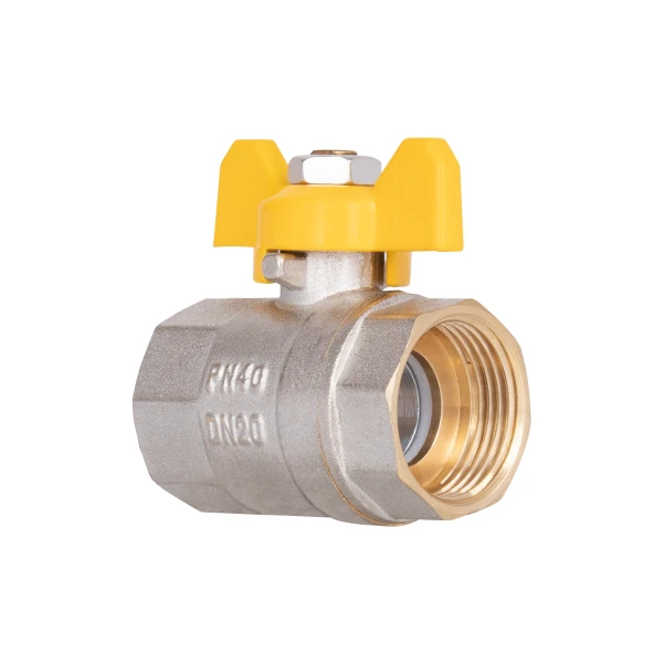 Кран кульовий Thermo Alliance Base 3/4" ВР для газу (метелик) SD602G20 - 2 фото