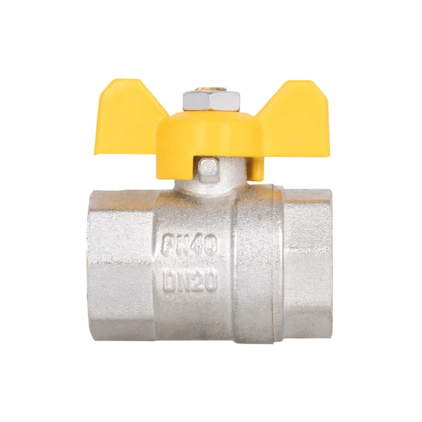 Кран кульовий Thermo Alliance Base 3/4" ВР для газу (метелик) SD602G20 - 4 фото