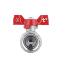 Кран кульовий Thermo Alliance Forte 1" ВР для води (метелик) SF602W25 - 5 фото
