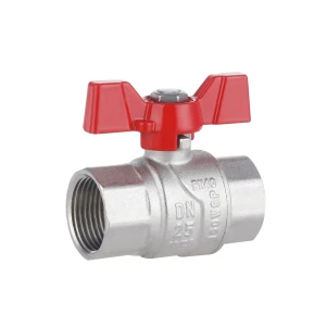 Кран шаровой Thermo Alliance Forte 1" ВР для воды (бабочка) SF602W25