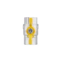 Кран шаровой Thermo Alliance Forte 1" ВР для газа (бабочка) SF602G25 - 7 фото