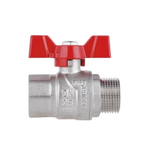 Кран шаровой Thermo Alliance Forte 1" ВН для воды (бабочка) SF607W25 - 4 фото