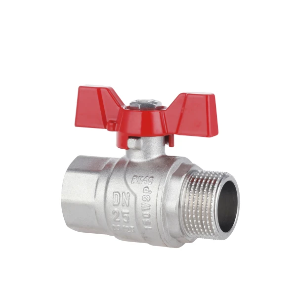 Кран шаровой Thermo Alliance Forte 1" ВН для воды (бабочка) SF607W25 - 2 фото