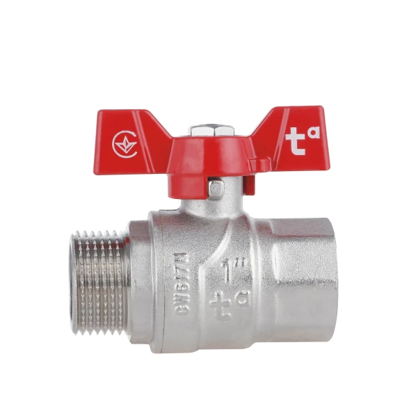 Кран шаровой Thermo Alliance Forte 1" ВН для воды (бабочка) SF607W25 - 3 фото