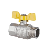 Кран кульовий Thermo Alliance Forte 1" ВЗ для газа (метелик) SF607G25 - 2 фото