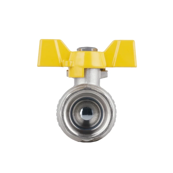 Кран кульовий Thermo Alliance Forte 1" ВЗ для газа (метелик) SF607G25 - 5 фото
