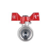 Кран шаровой SD Forte 3/4" ВР для воды (бабочка) SF602W20 - 5 фото