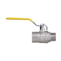 Кран кульовий Thermo Alliance Forte 3/4" ВЗ для газа (ручка) SF605G20 - 4 фото