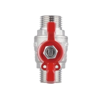 Кран кульовий Thermo Alliance Forte 1/2" ЗР для води (метелик) SF606W15 - 7 фото