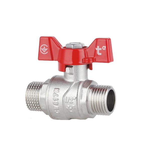 Кран кульовий Thermo Alliance Forte 1/2" ЗР для води (метелик) SF606W15 - 2 фото