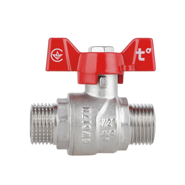 Кран кульовий Thermo Alliance Forte 1/2" ЗР для води (метелик) SF606W15 - 4 фото
