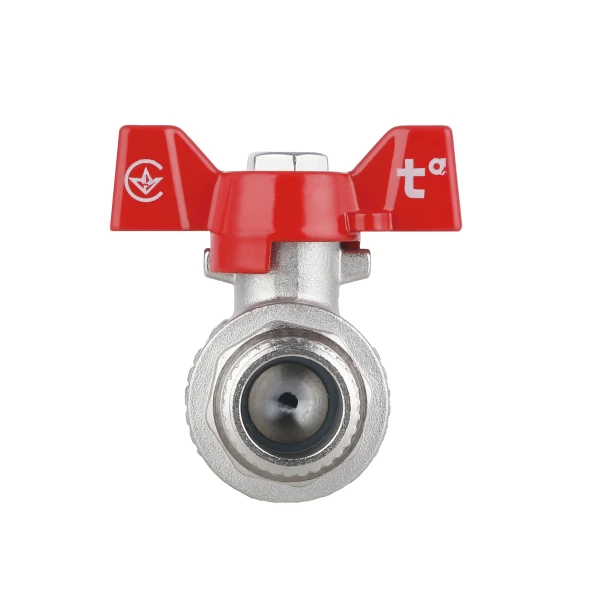 Кран кульовий Thermo Alliance Forte 1/2" ЗР для води (метелик) SF606W15 - 5 фото