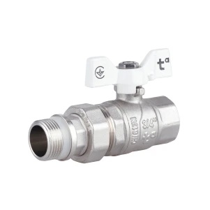 Кран кульовий "Американка" Thermo Alliance Forte 3/4" з антипротіканням прямий SF222W20