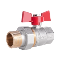 Кран шаровой "Американка" Thermo Alliance Standart 1" ВН прямой SD220NW25PN40