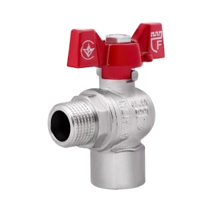Кран шаровой Thermo Alliance Forte 1/2" ВН для воды угловой (бабочка) SF267W15