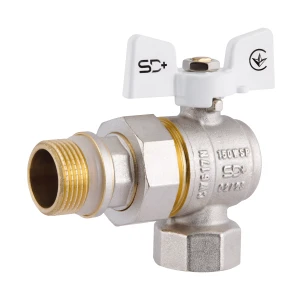 Кран Американка Thermo Alliance Standart c антипротечкой угловой 3/4 PN40 конус   SD901NW20PN40