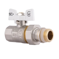 Кран Американка Thermo Alliance Standart с антипротечкой 1/2 PN40 конус   SD900NW15PN40 - 2 фото