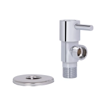 Кран угловой Thermo Alliance Standart (ручка палочка) с керам.буксой 1/2"Н х 1/2"Н SF343W1515 - 6 фото