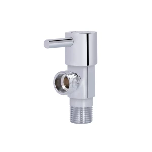 Кран угловой Thermo Alliance Standart (ручка палочка) с керам.буксой 1/2"Н х 1/2"Н SF343W1515