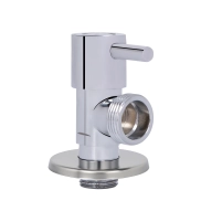 Кран кутовий Thermo Alliance Standart (ручка паличка) з керам.буксою 1/2"Н х 3/4"Н SF343W1520 - 2 фото