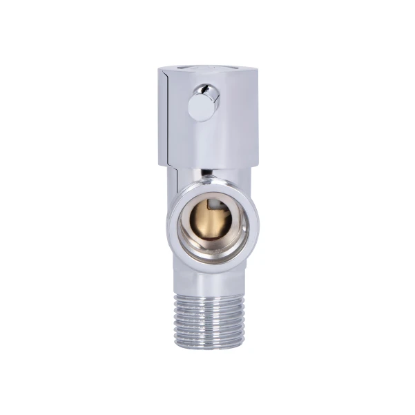 Кран кутовий Thermo Alliance Standart (ручка паличка) з керам.буксою 1/2"Н х 3/4"Н SF343W1520 - 3 фото