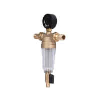 Фильтр самопромывной Thermo Alliance Standart 1/2" тонкой очистки, пластиковая колба TAS128W15 - 4 фото