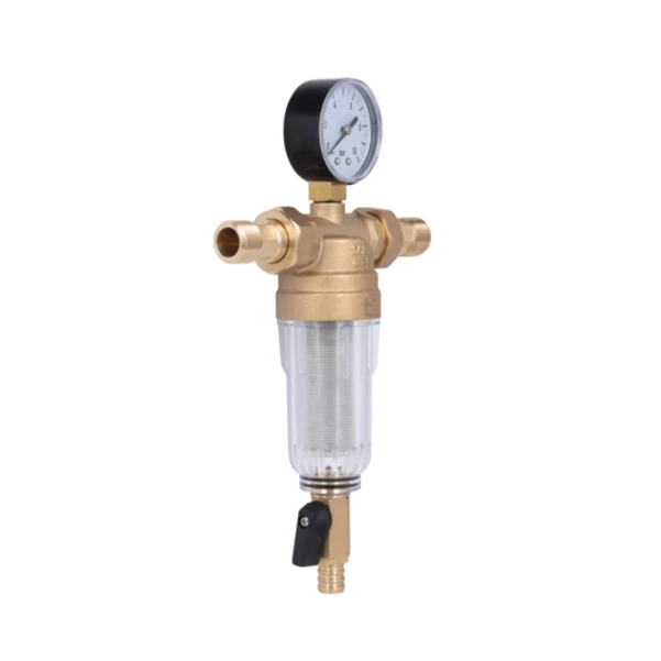 Фильтр самопромывной Thermo Alliance Standart 1/2" тонкой очистки, пластиковая колба TAS128W15 - 2 фото