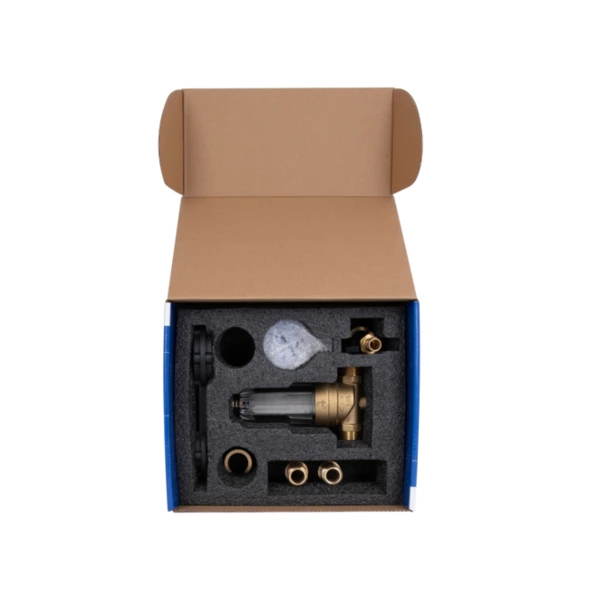 Фильтр самопромывной Thermo Alliance Standart 1/2" тонкой очистки, пластиковая колба TAS128W15 - 6 фото