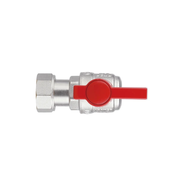 Кран шаровой 3/4"ВН угловой, PN40, с накидной гайкой Standart TAS224W20 Thermo Alliance - 6 фото