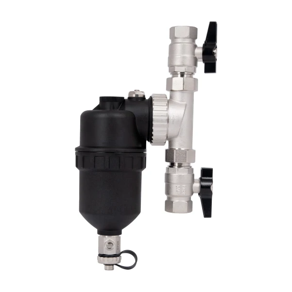 Фільтр-дешламатор Thermo Alliance Forte 3/4", поворотний (магнітний шламоуловлювач) TAF400G20 - 4 фото