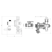 Фільтр-дешламатор Thermo Alliance Forte 3/4", універсальний (магнітний шламоуловлювач) TAF410G20 - 1 фото