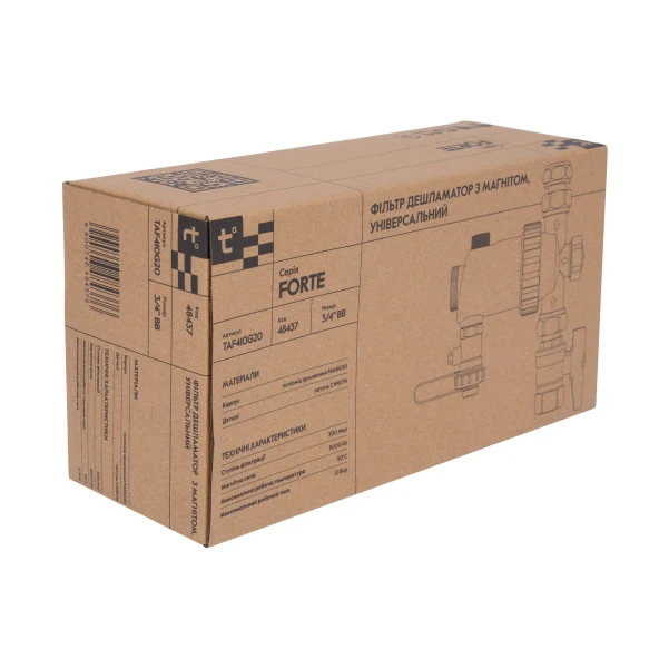 Фільтр-дешламатор Thermo Alliance Forte 3/4", універсальний (магнітний шламоуловлювач) TAF410G20 - 10 фото