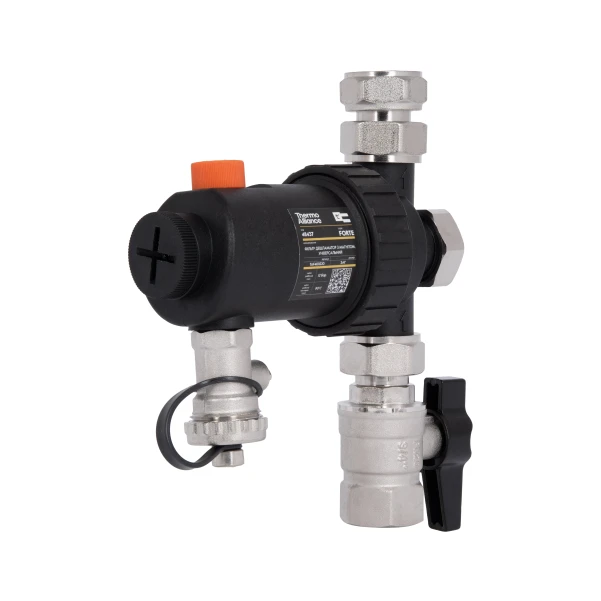 Фільтр-дешламатор Thermo Alliance Forte 3/4", універсальний (магнітний шламоуловлювач) TAF410G20 - 2 фото