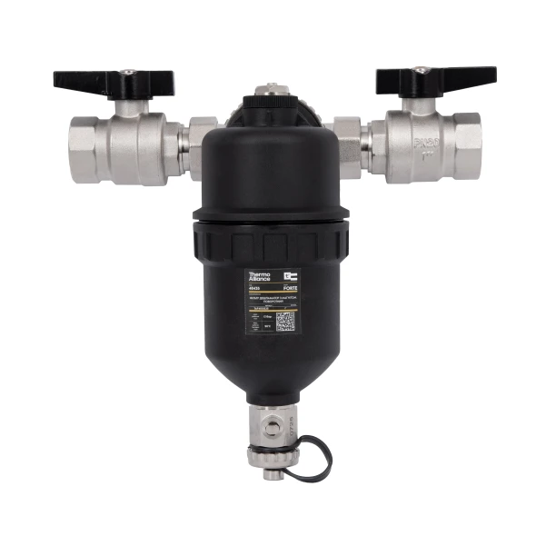 Фільтр-дешламатор Thermo Alliance Forte 1", поворотний (магнітний шламоуловлювач) TAF400G25 - 4 фото