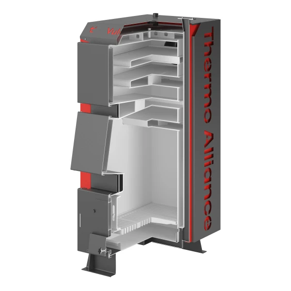 Котел твердотопливный стальной Thermo Alliance Vulcan V 4.0 SF 35 - 4 фото