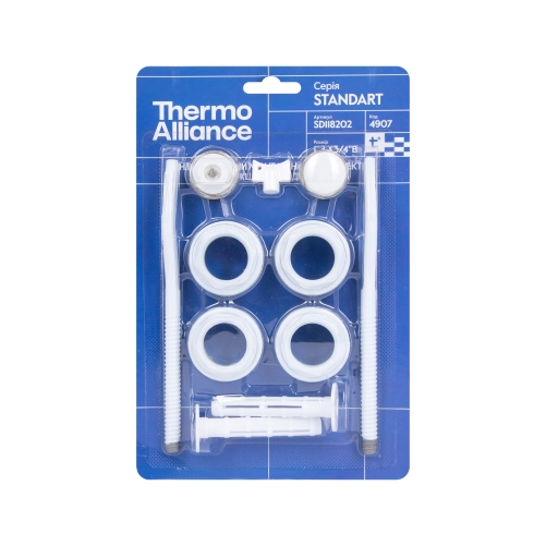 Комплект на радіатор Thermo Alliance Standart 3/4"х1" SD118202