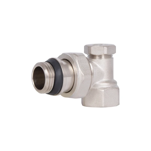 Кран радиаторный Thermo Alliance Base 1/2" ВН с антипротечкой угловой SD229W15