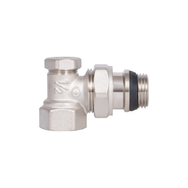 Кран радиаторный Thermo Alliance Base 1/2" ВН с антипротечкой угловой SD229W15 - 2 фото