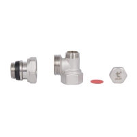 Термостатический набор Thermo Alliance Standart угловой 1/2" TAS352W15 - 4 фото