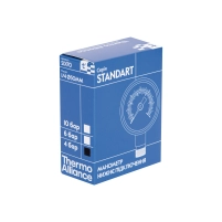 Манометр Thermo Alliance Standart 50 мм 1/4", нижнее подключение SD1704B - 6 фото