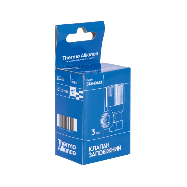 Запобіжний клапан Thermo Alliance Standart 1/2" ВР 3 бар SD2443 - 6 фото