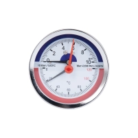 Термоманометр Thermo Alliance Standart 80 мм 1/2", заднє підключення SD17310B