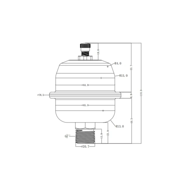 Защита от гидроудара Thermo Alliance Forte 1/2" SFE0022W15 - 1 фото