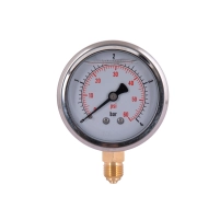 Манометр с глицерином Thermo Alliance Forte 4 бар, 1/4"Н, нижнее подключение TAF170G4B