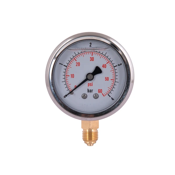 Манометр с глицерином Thermo Alliance Forte 4 бар, 1/4"Н, нижнее подключение TAF170G4B