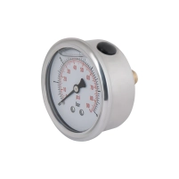 Манометр із гліцерином Thermo Alliancе Forte 6 бар, 1/4"З, заднє підключення TAF171G6B - 2 фото
